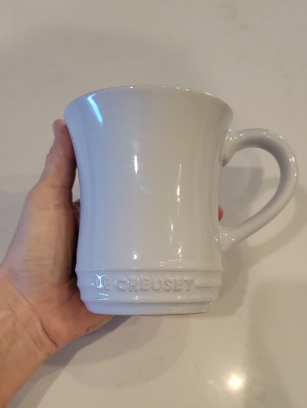 Le Creuset NWT Vapeur White Tea Mug